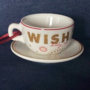 2006 Starbucks Cup & Saucer Ornament